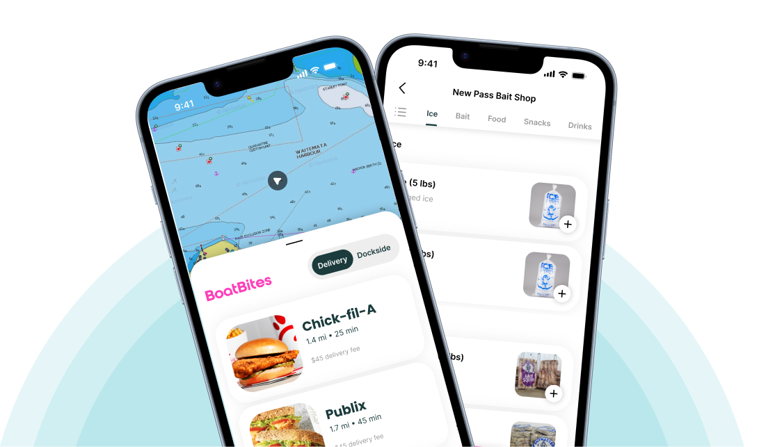 BoatBites App Screenshots